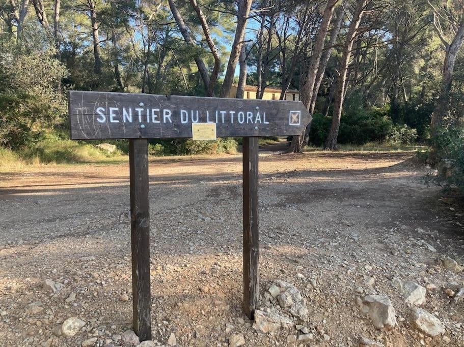 Bandol Roc Beach Vue Mer Grand T3 Face A La Plage Avec Parking Dış mekan fotoğraf